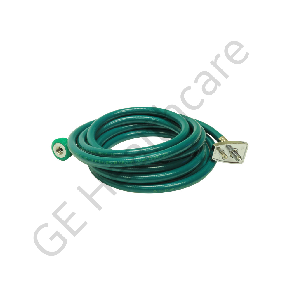 Hose/Assembly O2 Green 15ft BCG NCG M/DISS Hit N-G Hose/Assembly O2 Green 15ft BCG NCG M/DISS Hit N-G