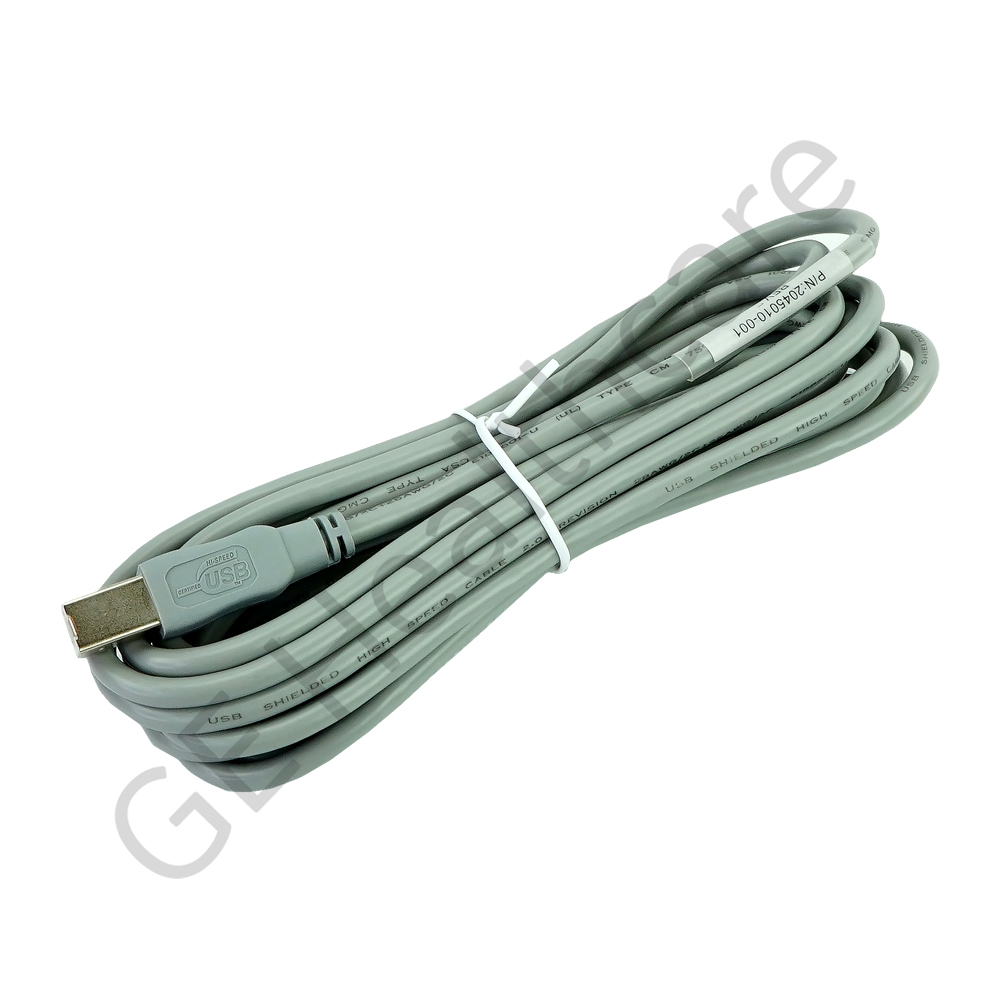 USB Cable Type A to Type B USB Connector 3.34m (11'2")