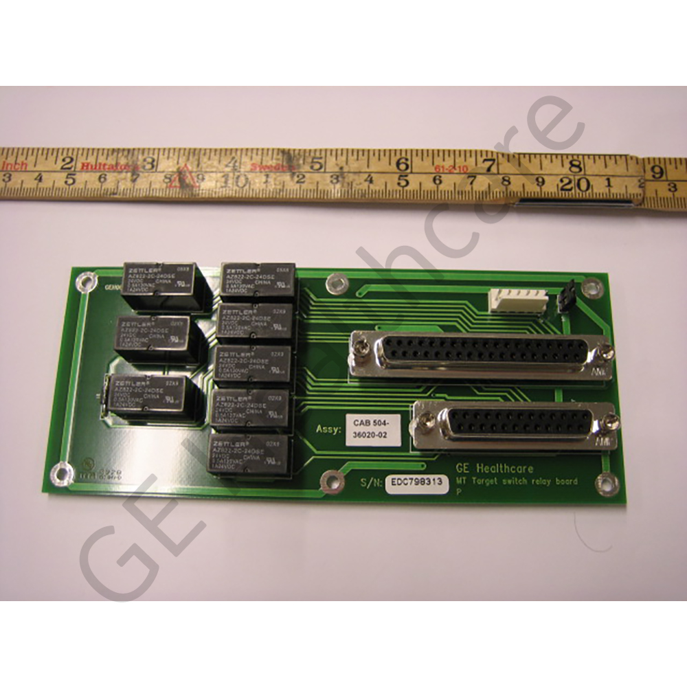 Single Plane (SP) MT Target Switch Relay Board