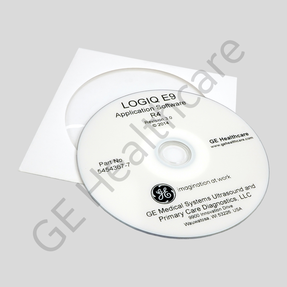 LOGIQ E9 Application Software Version R4 Revision 3.0 5454367-7 LOGIQ E9 Application Software Version R4 Revision 3.0 5454367-7