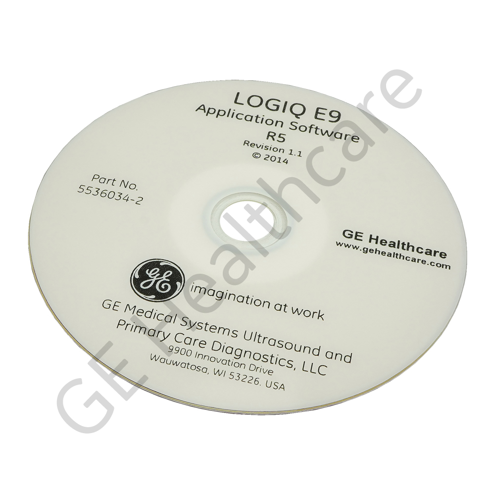 LOGIQ E9 Application Software Version R5 Revision 1.1