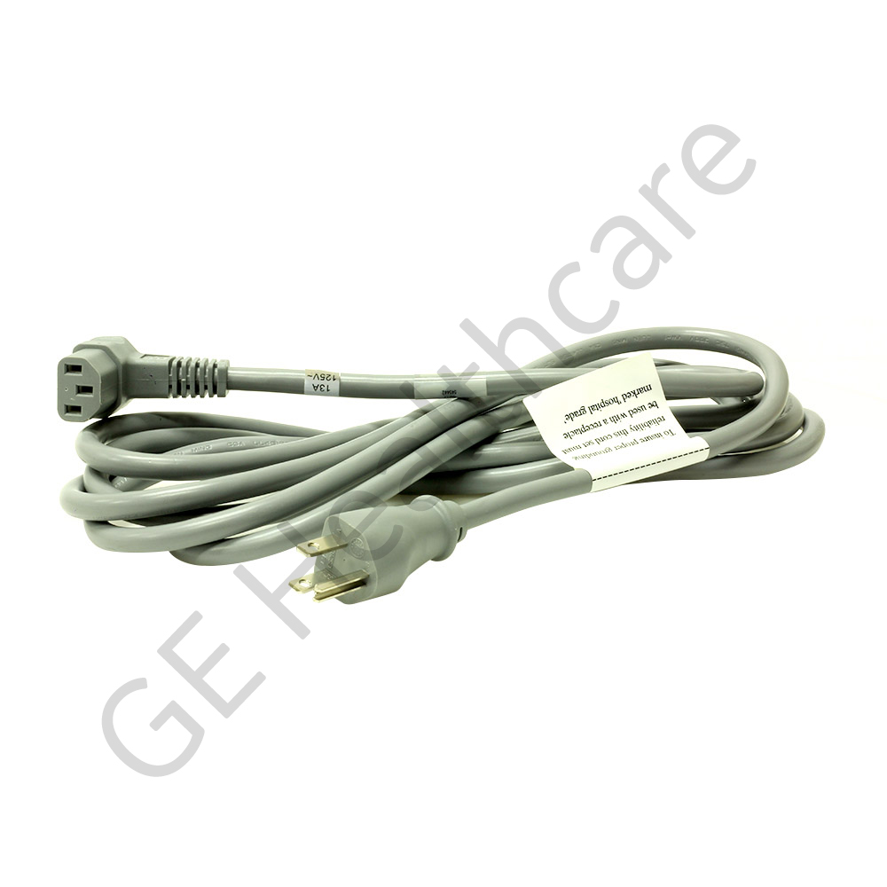 Power Supply Cord 125V 12ft RA TO5 Power Supply Cord 125V 12ft RA TO5
