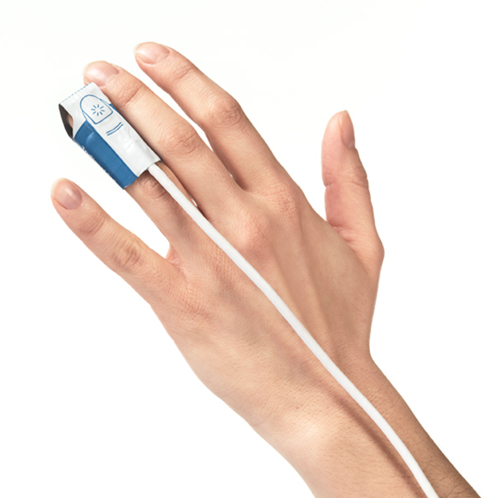 TruSignal SpO2 Disposable Sensor, Adult/Pediatric, 0.3M (QTY 25)